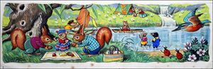 Katie's Country Picnic art by Harold Tamblyn-Watts