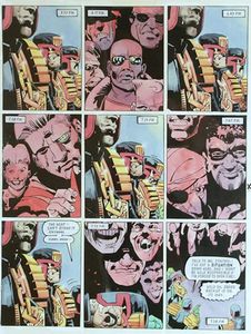 Judge Dredd: Do the Wrong Thing 49-9 art by Pete Smith