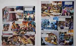 An Unexpected Tharv from 'War of The Zolts' (TWO pages) art by Gerry Wood