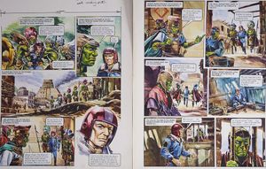 New Hope from 'Civil War in Daveli' (TWO pages) art by Gerry Wood