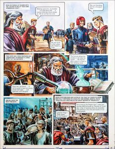 The Trigan Empire: Look and Learn (31 March 1979) b art by Gerry Wood