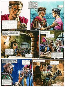 The Trigan Empire: Look and Learn issue 1015 (22 Aug 1981) b art by Gerry Wood