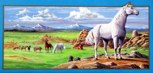 Green Grass Of Wyoming - Mary O'Hara art by Glenn Steward