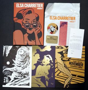 Elsa Charretier Volume 1 & November (Commentary Edition) by Pierrick Colinet, Elsa Charretier