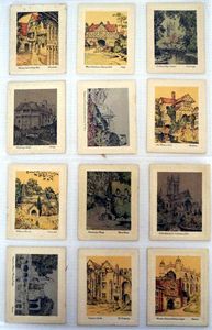Picturesque Old England  Full set of 25 cards (1931)