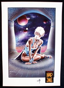 Ian Gibson: Halo Jones 4 art by Ian Gibson