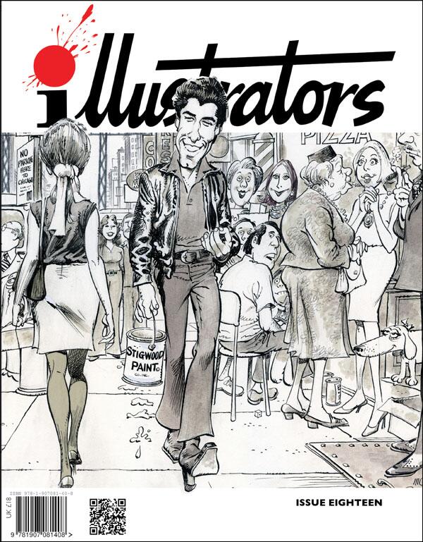 illustrators issue 18 ONLINE EDITION by Diego Cordoba, David Apatoff, Peter Richardson; edited by Peter Richardson