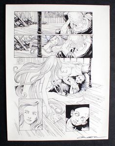 Judge Dredd: Anderson Psi-Division: A Flicker Of Life 2 (SIGNED) (Original) Comic Art