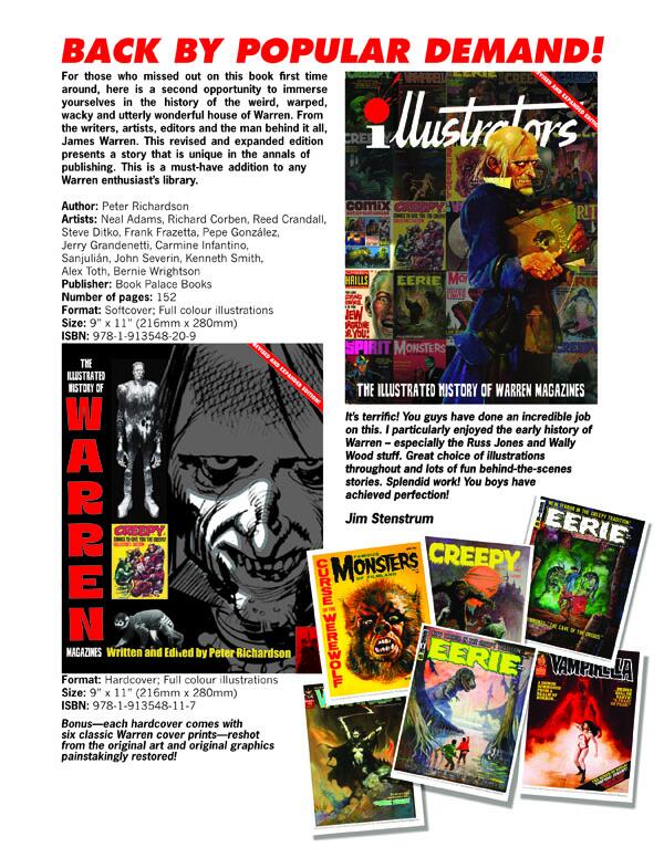The Illustrated History of Warren Magazines Revised and Expanded Edition (illustrators Special #14R) by Peter Richardson