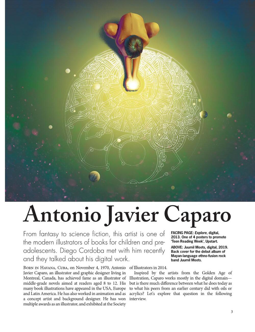 Antonio Javier Caparo, illustrators issue 37