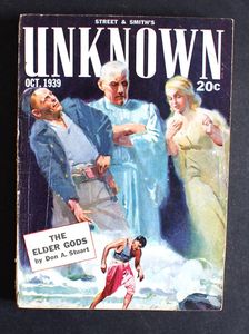 Unknown Fantasy Fiction: October 1939 by Don A. Stuart, Theodore Sturgeon