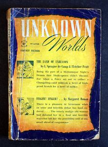 Unknown Worlds (UK Edition): Winter 1946 by L. Sprague de Camp, Fletcher Pratt, Margaret Ronan
