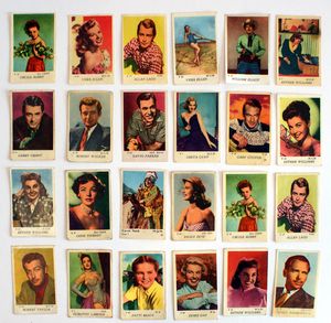 Cigarette Cards: Actors Bundle #6 (24 cards)