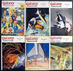 Galaxy Science Fiction: British Edition 1952/53 (6 issues, INCLUDING #1)