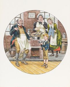 Charles Dickens (Ron Embleton) Art