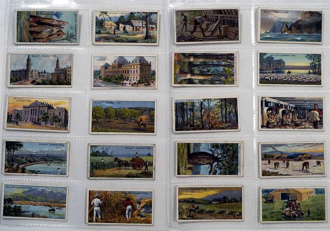 Full Set of 50 Cigarette Cards Overseas Dominions (Australia) (1915)