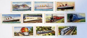 Cigarette Cards: Speed (10 cards)