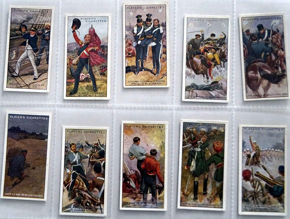 Full Set of 25 Cigarette Cards: Victoria Cross (1909) by Various