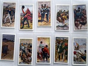 doncella cigarette cards Complete Set of 24 LARGE 'The Doncella: History Of The V. C' John Player &  Sons Cigarette Cards (198
