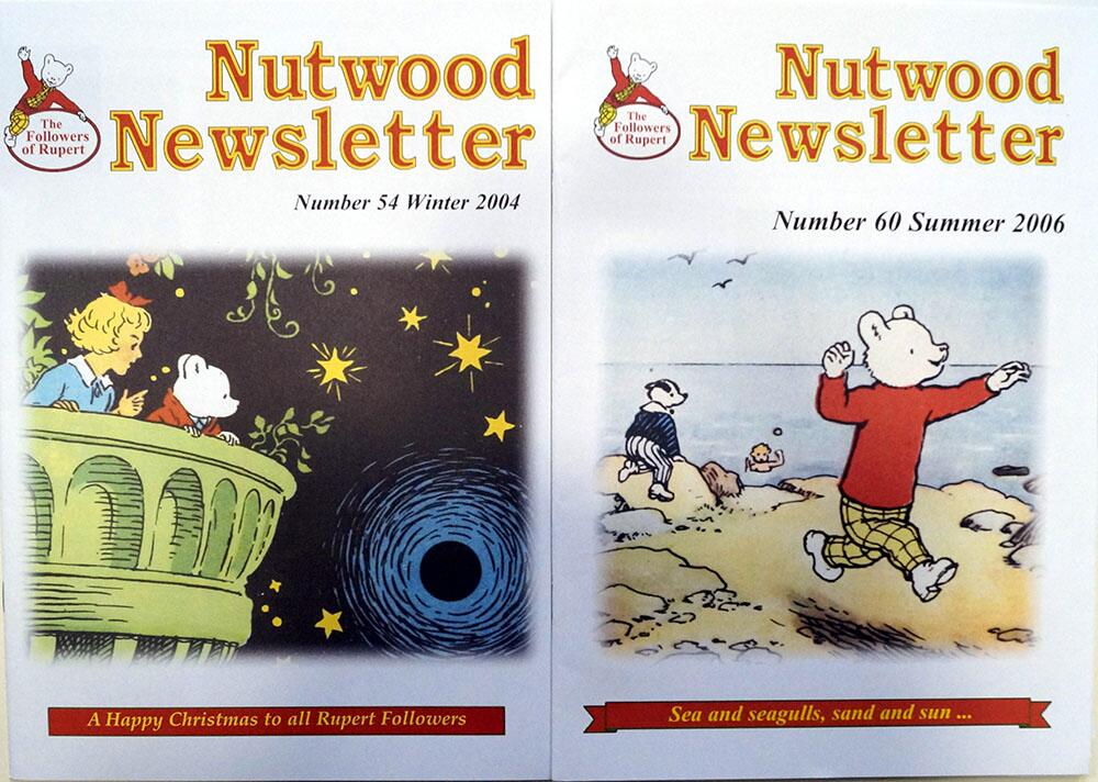 nutwood newsletters, Rupert Bear Bundle