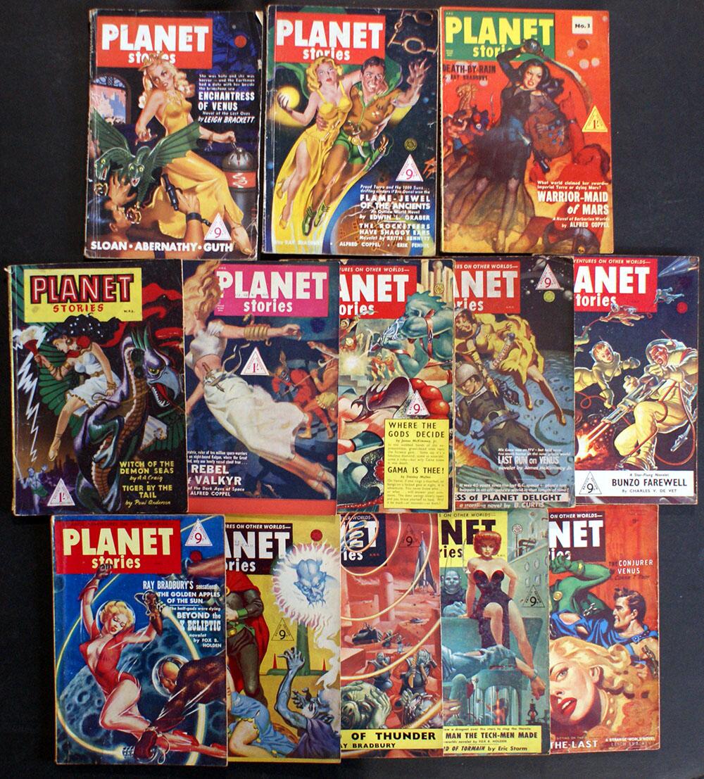 Planet Stories bundle (13 issues) (British Edition) by Various