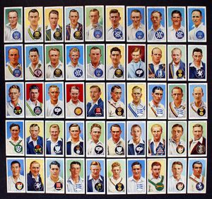 Cigarette Cards: Cricketers (1938) (50 cards)