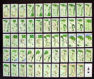 Cigarette Cards: Can You Beat Bogey? (1934) (55 cards)