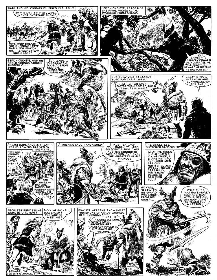 Karl the Viking Volume II by Ted Cowan, Ken Bulmer, Michael Moorcock