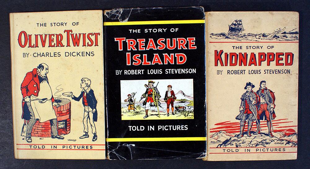 Told In Pictures Bundle #2 (3 books) by Robert Louis Stevenson, Charles Dickens
