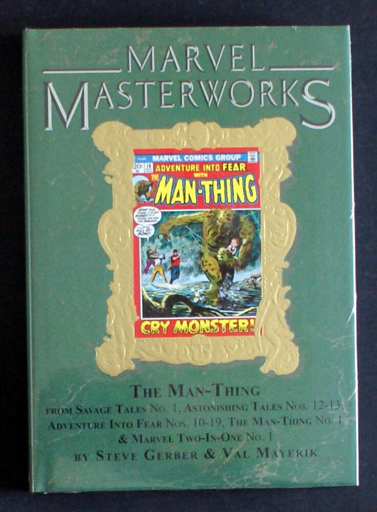 Marvel Masterworks: The Man-Thing Volume 1 (Variant Cover) by Steve Gerber, Gerry Conway