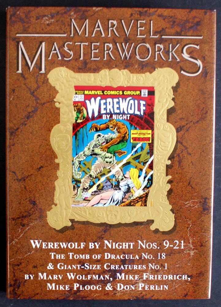 Marvel Masterworks: Werewolf By Night - Volume 2 (Variant Cover) by Marv Wolfman, Mike Friedrich, Doug Moench