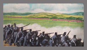 The Battle for New Orleans art by Ron Embleton