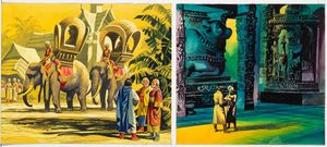 The Travels of Marco Polo art by Ron Embleton