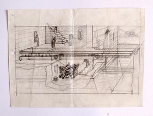 Drawing art by Leslie Ashwell Wood