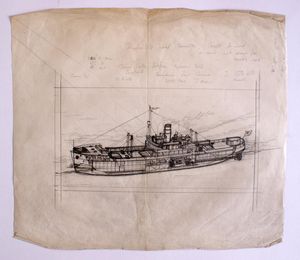 Ship (3) art by Leslie Ashwell Wood