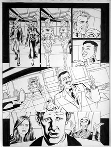 Doctor Who: Pay the Piper 2-12 art by Mike Collins and David Roach