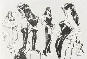 Views of Clara art by Jordi Bernet