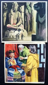 Marco Polo - The Eerie Singing Sands art by Ron Embleton