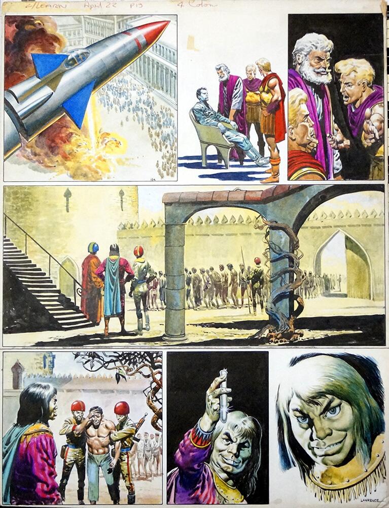 The Trigan Empire: The Lokan Invasion art by Don Lawrence
