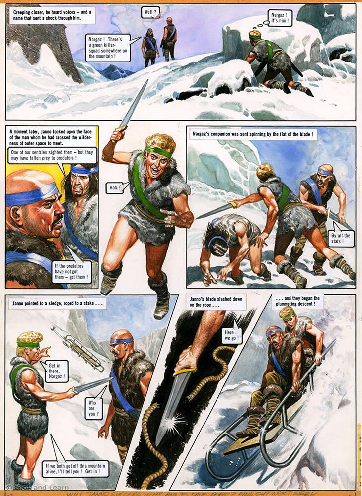The Trigan Empire: Look and Learn issue 609(b) art by Don Lawrence