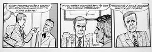 The Soapremes daily strip 371 art by Bill Mevin