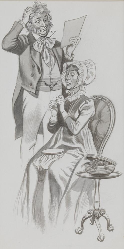 David Copperfield - Concerned art by Ron Embleton