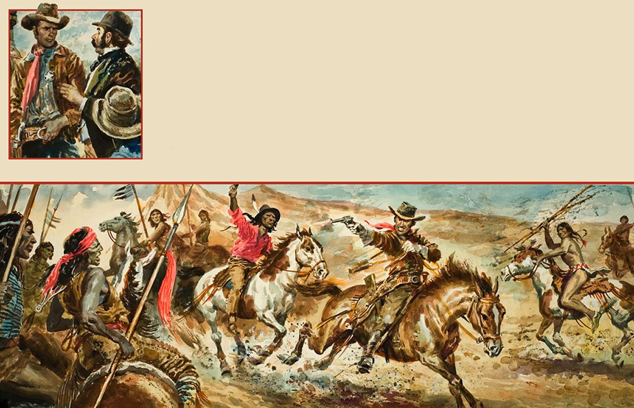 Texas Ranger art by Edwin Phillips