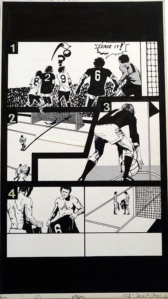 You are the Ref - Shoot Magazine - 11 art by Paul Trevillion