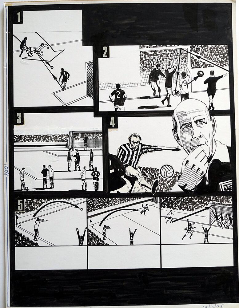 You are the Ref - Shoot Magazine - 23 art by Paul Trevillion