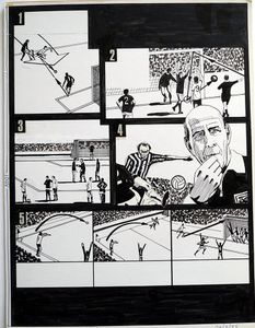 You are the Ref - Shoot Magazine - 23 art by Paul Trevillion