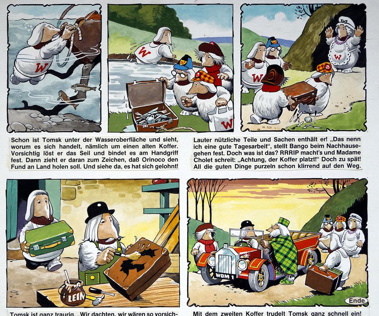 2nd page of story art by Jesus Blasco