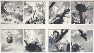 The Magic Doll Instalment 9 - Caught by the Little Man art by John M Burns