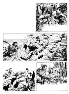The Last of the Mohicans 8 art by Cecil Doughty
