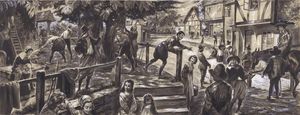Parish Officials art by Cecil Doughty